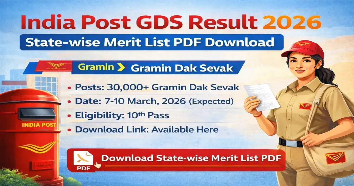 India Post GDS Result 2026