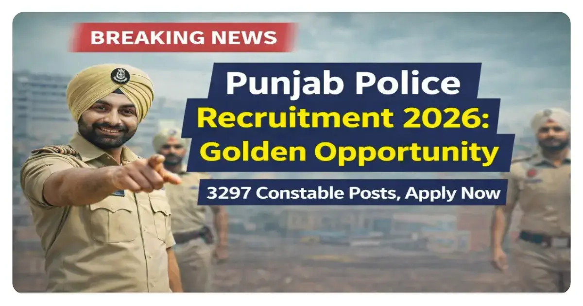 Punjab Police Recruitment 2026