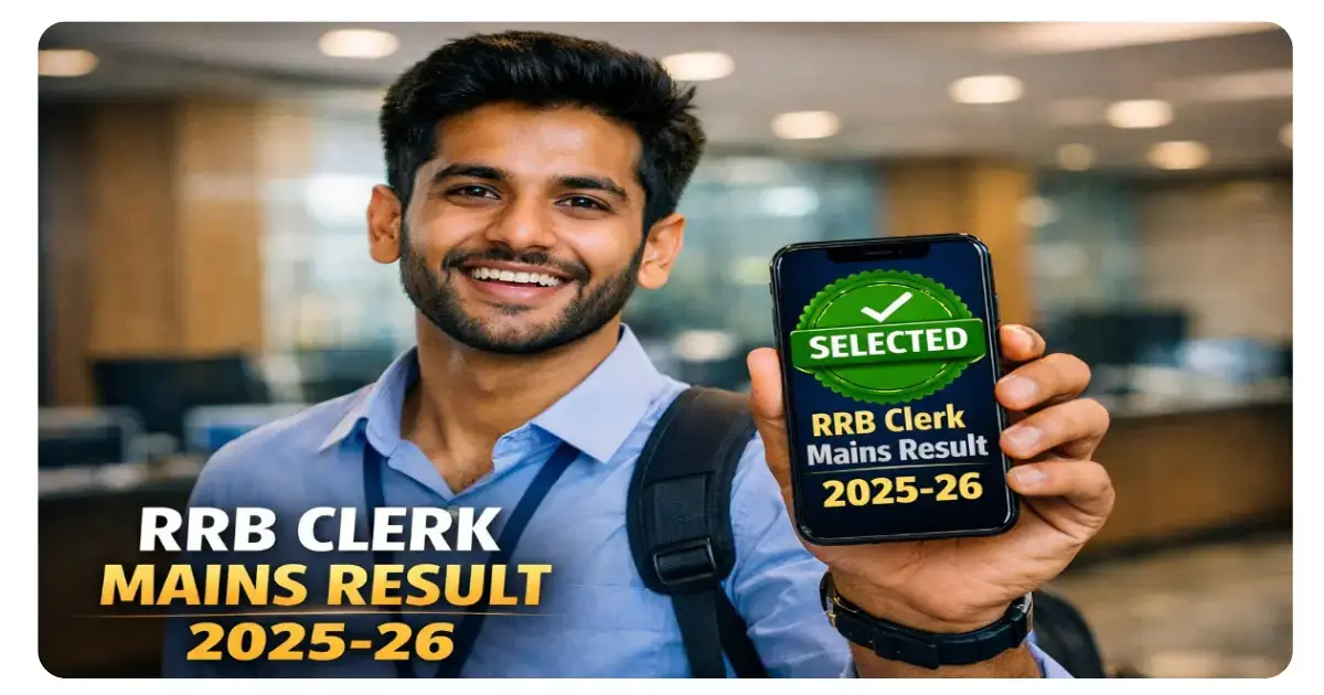 RRB Clerk Mains Result 2025-26