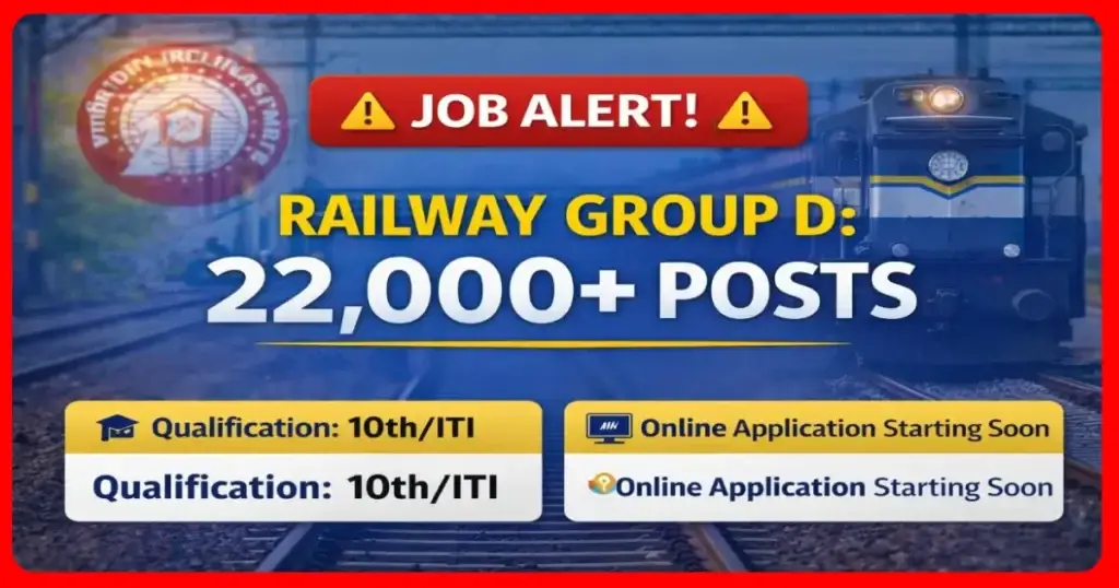 RRB Group D Recruitment 2026