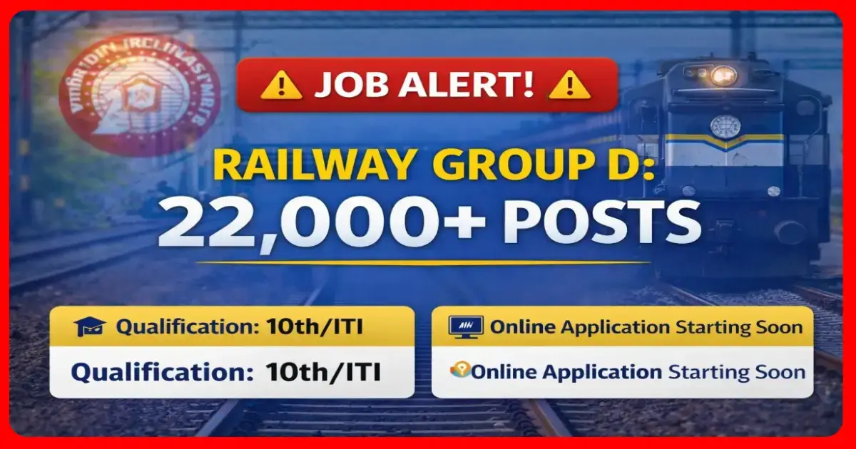 RRB Group D Recruitment 2026