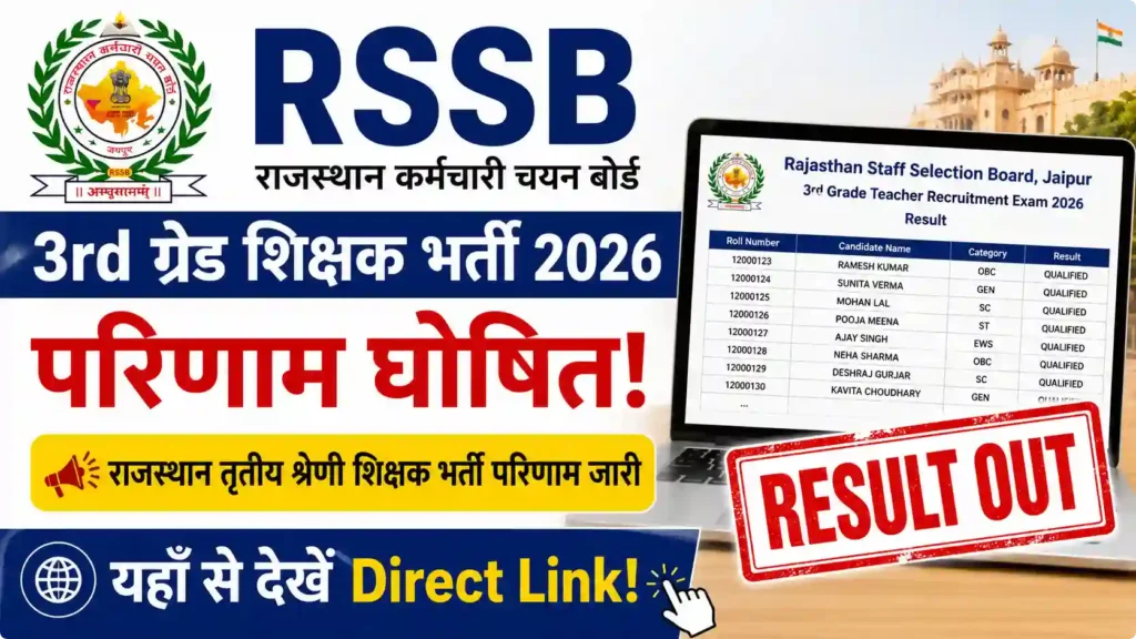 RSSB 3rd Grade Result 2026