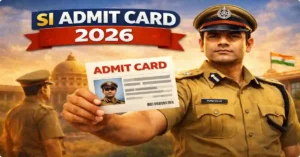 SI Admit Card 2026: राजस्थान पुलिस SI एडमिट कार्ड, एग्जाम सिटी, डाउनलोड लिंक और सम्पूर्ण गाइड