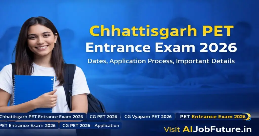 CG Vyapam PET Entrance Exam 2026