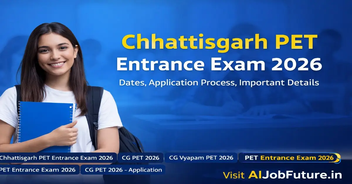CG Vyapam PET Entrance Exam 2026